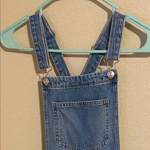 Denim overalls